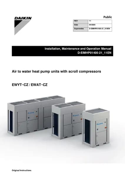 Daikin EWAT016CZP