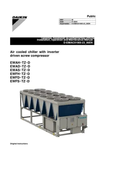 Daikin EWFD495TZSSD1