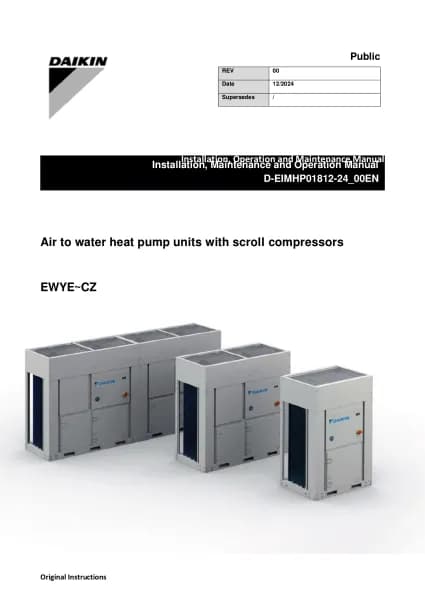 Daikin EWYE019CZN-A1