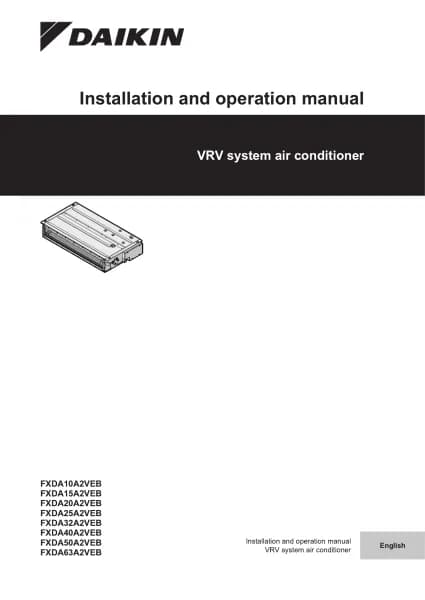 Daikin FXDA15A2VEB