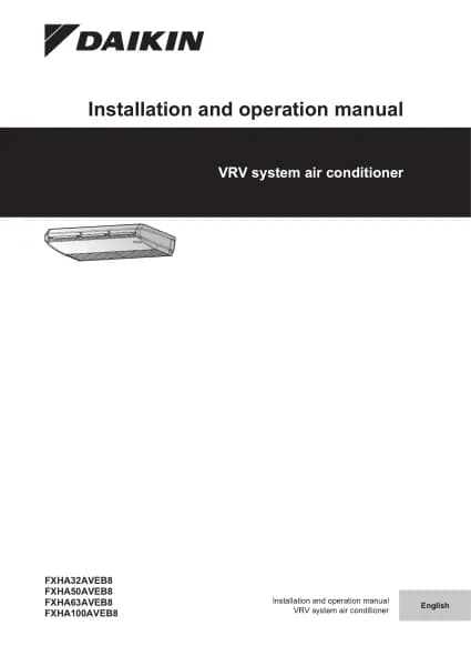 Daikin FXHA32AVEB8