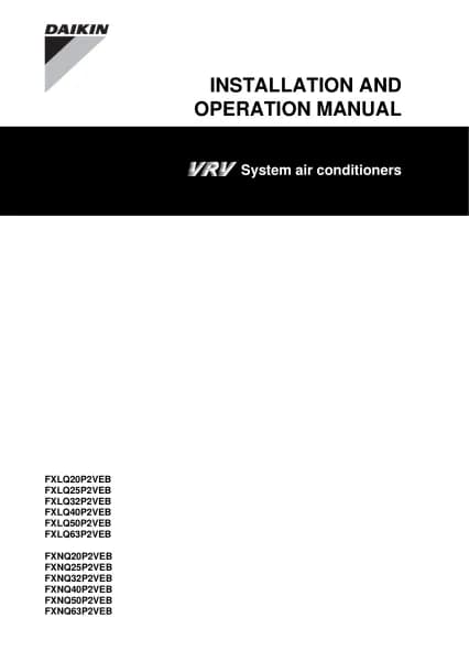 Daikin FXNQ-P