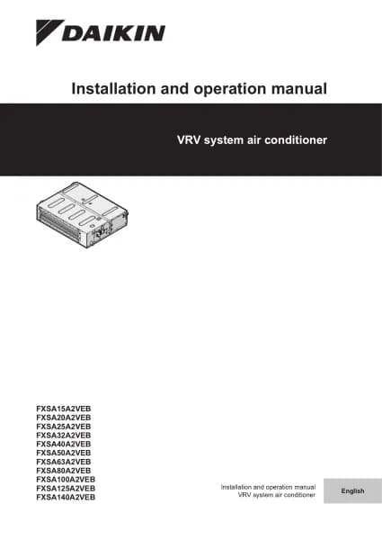 Daikin FXSA15A2VEB