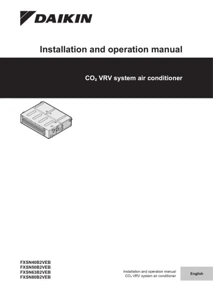 Daikin FXSN80B2VEB
