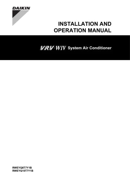 Daikin RWEYQ8T7Y1B