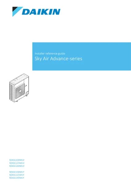 Daikin RZASG100MUV