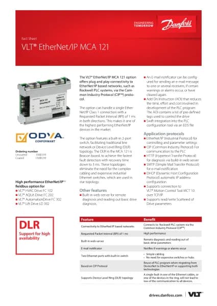Danfoss VLT Lift Drive LD 302