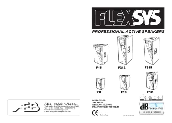 DB Technologies Flexsys F15