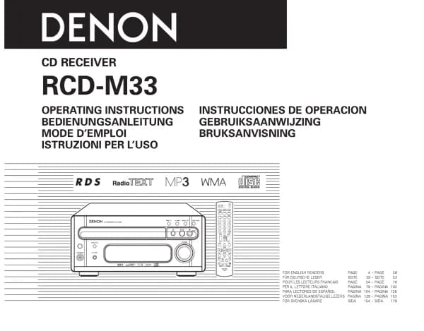 Denon D-M33