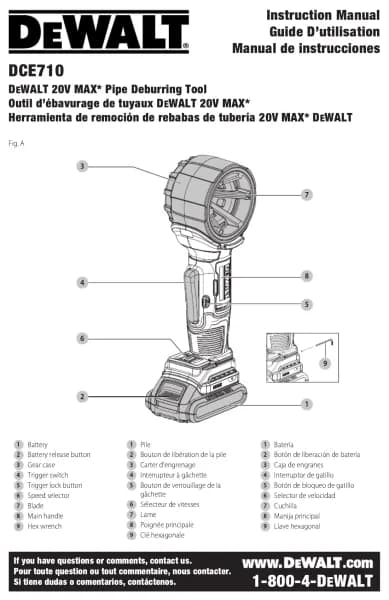 DeWalt DCE710