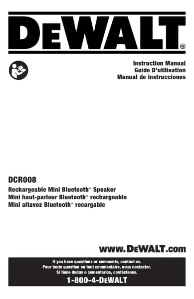 DeWalt DCR008