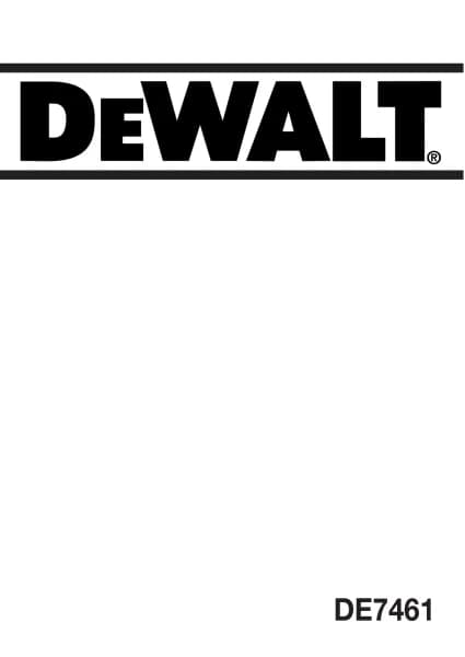 DeWalt DE7461