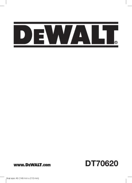 DeWalt DT70620