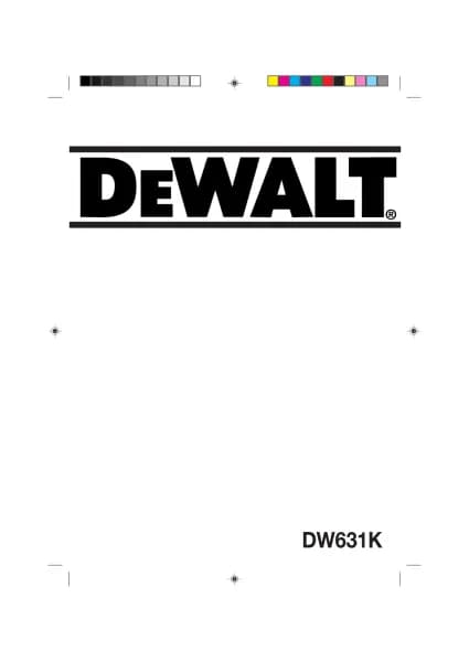 DeWalt DW631K