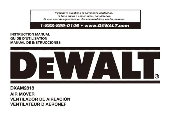 DeWalt DXAM2818