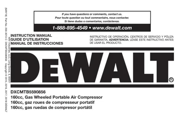 DeWalt DXCMTB5590856
