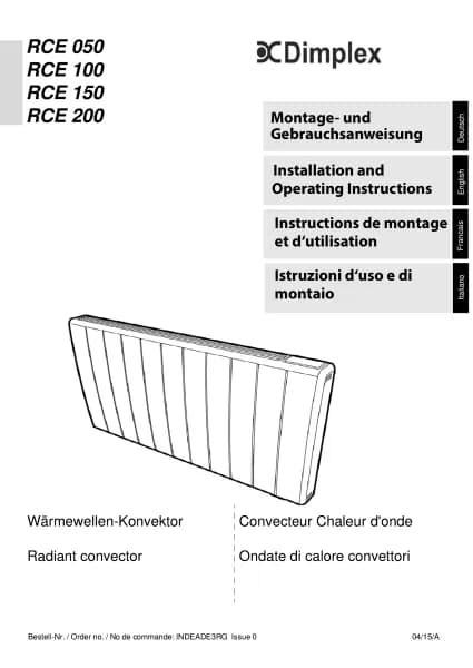 Dimplex RCE 100