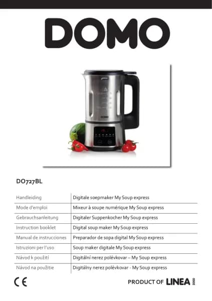 Domo My Soup Express DO727BL