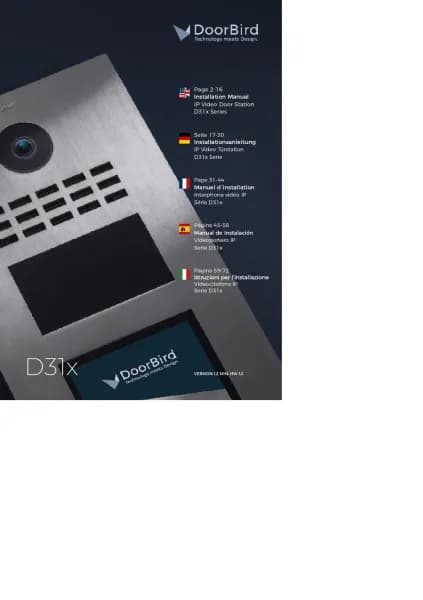 DoorBird D3100E