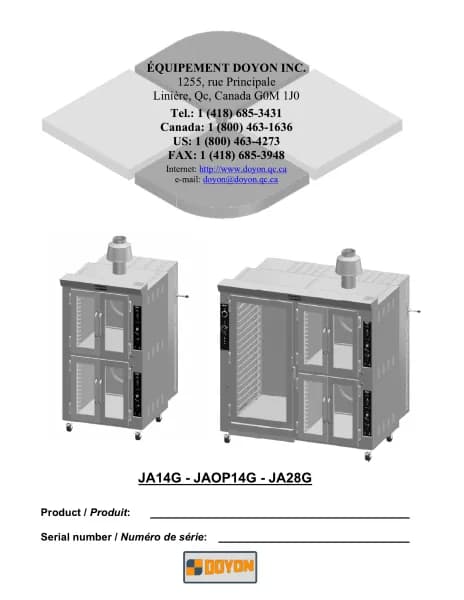 Doyon JAOP14G