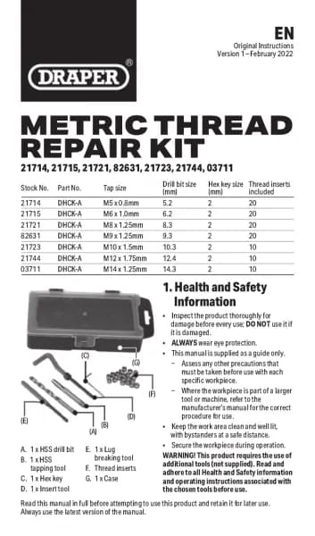 Draper Expert 21714