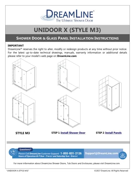 DreamLine Unidoor-X E32422534R-04