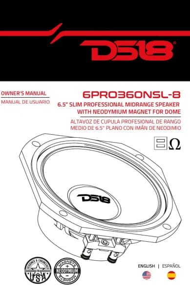 DS18 6PRO360NSL-8