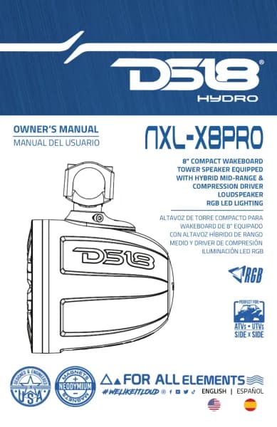 DS18 Hydro NXL-X8PRO