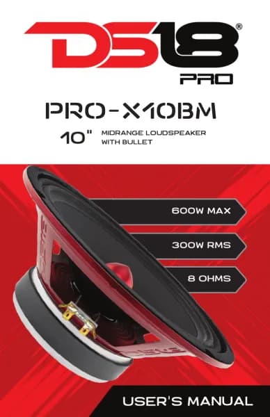 DS18 PRO-X10BM