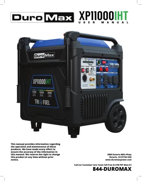 Duromax XP11000iHT
