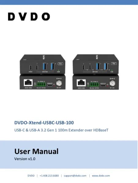 DVDO -XTEND-USBC-USB-100
