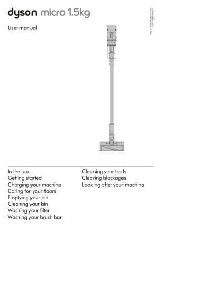 Dyson Micro 1.5kg