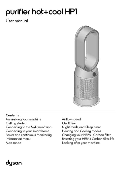 Dyson Purifier Hot+Cool HP1