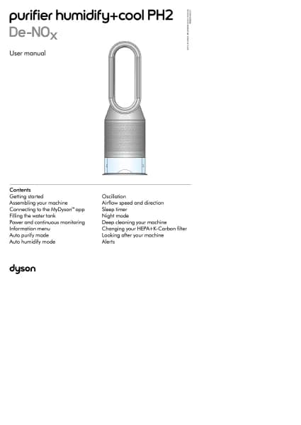 Dyson Purifier Humidify+Cool PH2