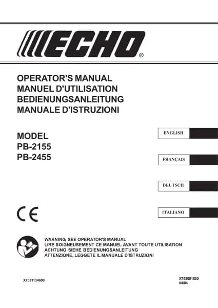 Echo PB-2455