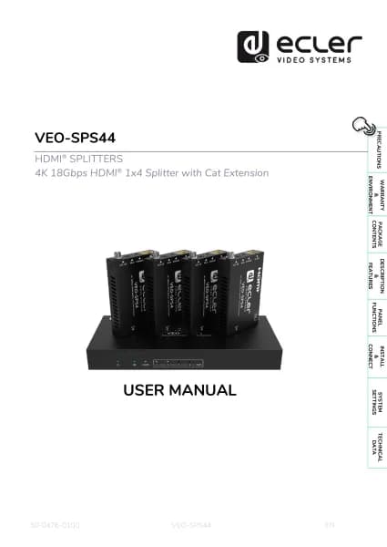 Ecler VEO-SPS44