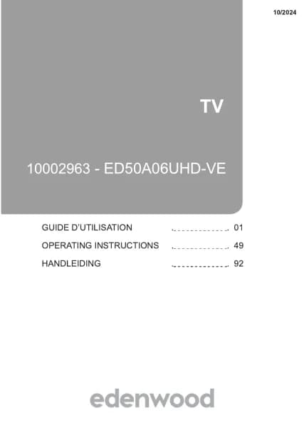 Edenwood ED50A06UHD-VE