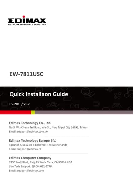 Edimax EW-7811USC