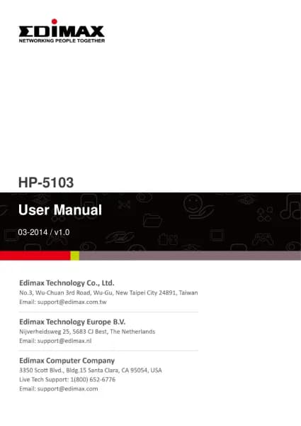 Edimax HP-5103