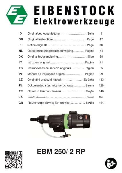 Eibenstock DBE 250 R
