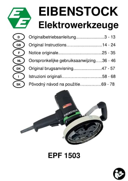 Eibenstock EPF 1503
