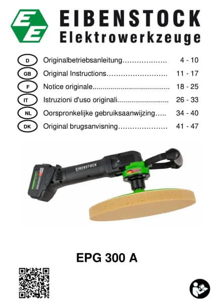 Eibenstock EPG 300 A
