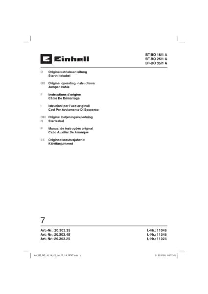 Einhell BT-BO 35/1