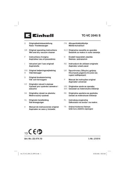 Einhell TC-VC 2045 S