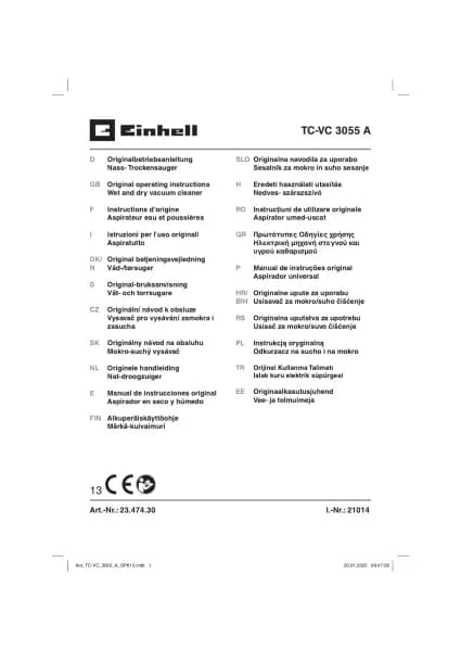 Einhell TC-VC 3055 A