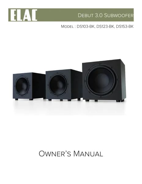Elac Debut 3.0 DS103