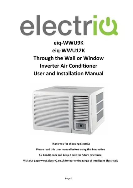 ElectriQ eiq-WWU12K