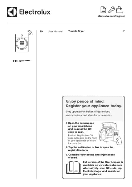 Electrolux EDH902R9SC