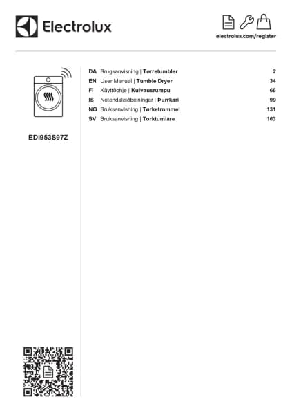Electrolux EDI953S97Z