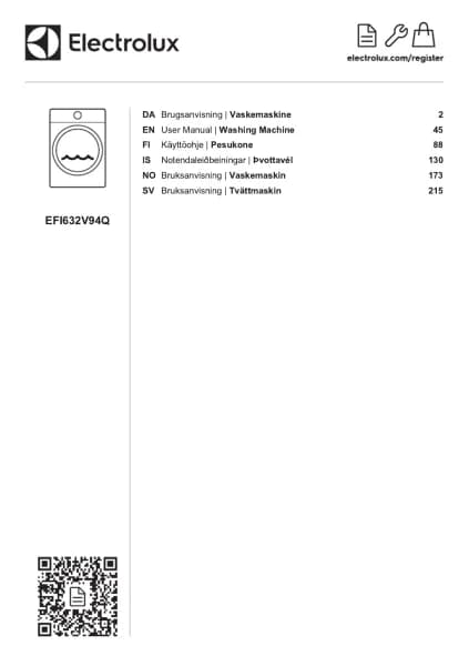 Electrolux EFI632V94Q